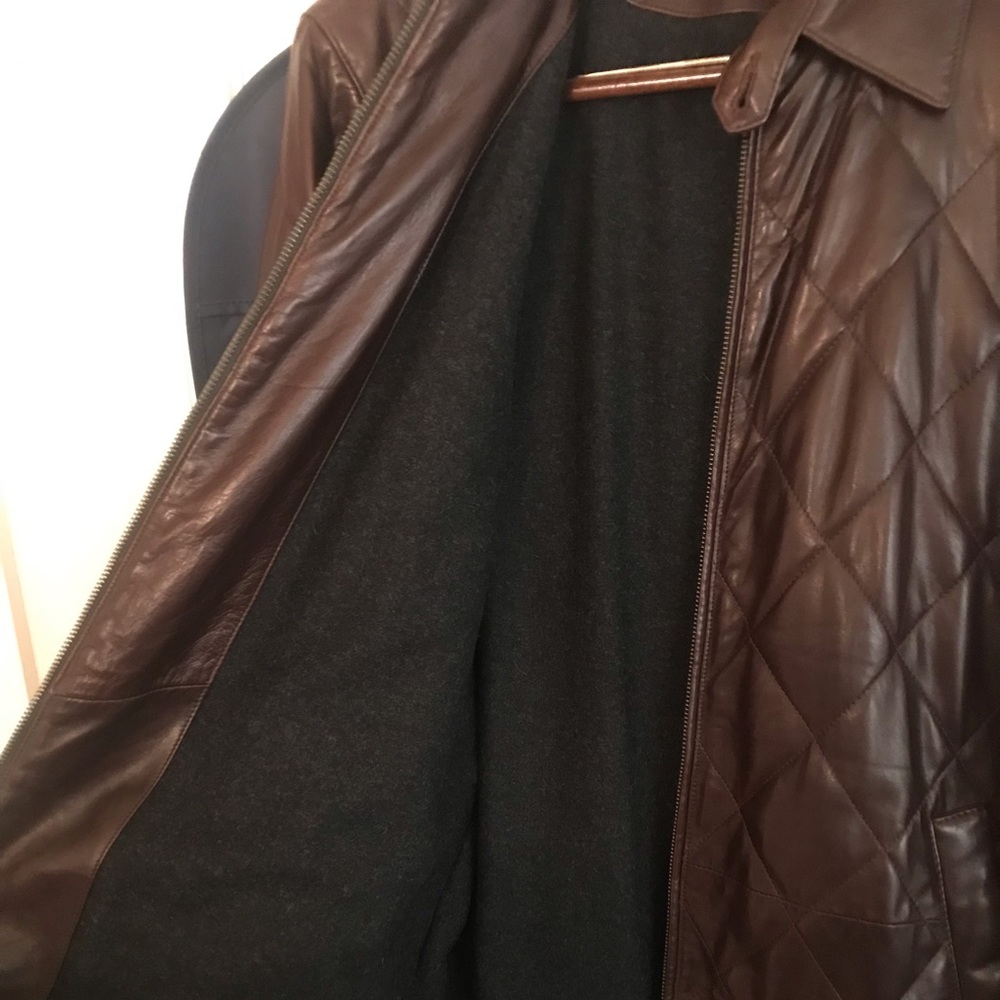 Vintage Polo Ralph Lauren Leather Jacket!!! - Picture 7 of 16